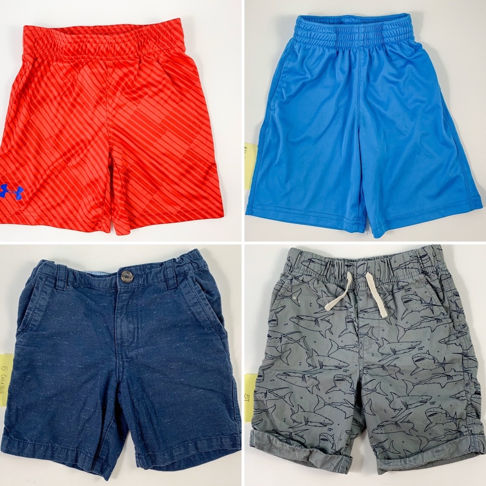 5T Shorts, Various Brands: Cat&Jack, UnderArmor...
